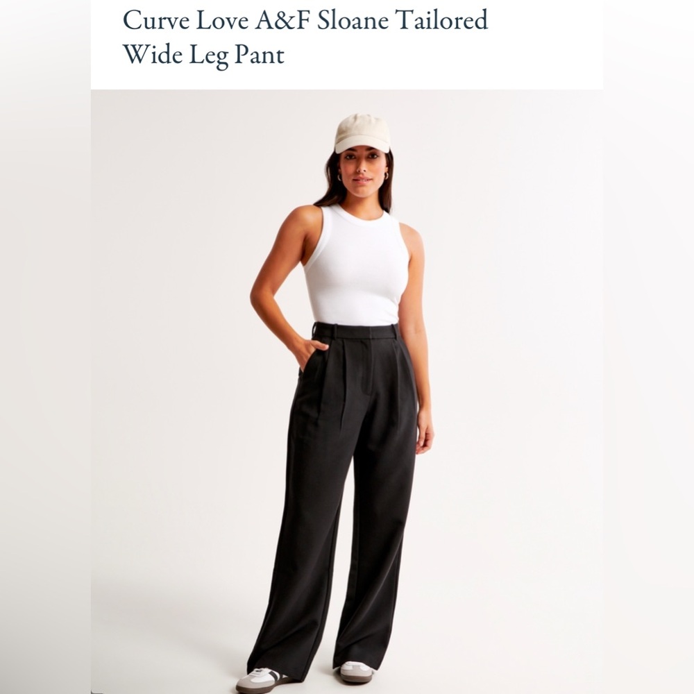 Abercrombie & Fitch Curve Love Sloane Tailored Pants